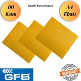 mobilyap Gfb - 60 Kum Kağıt Zımpara Su Zımparası Sarı Leke Banyo Mutfak 1.kalite Sulu Kuru Yüzey