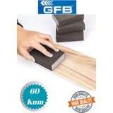 mobilyap Gfb 60 Kum Sünger Zımpara Ahşap Mobilya Çelik Metal Tencere Tava Hobi Takoz El Zımparası Islak Kuru