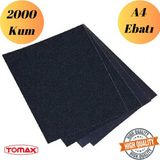 mobilyap Tomax - 2000 Kum Kağıt Zımpara Su Zımparası Sarı Leke Banyo Mutfak 1.kalite Sulu Kuru Yüzey