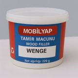 Mobilyap Venge Ahşap Mobilya Parke Tamir Dolgu Macunu Çatlak Çizik Giderici Kullanıma Hazır 220 gr