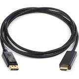 Mobio Displayport To HDMI Kablo Display Port Çevirici Dönüştürücü 1.8 M