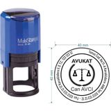 Mobistamps R40 Kişiye Özel Avukat Kaşesi