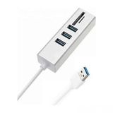 Mobitell 5in1 USB to 3x USB 3.0 SD TF Kart Okuyucu Adaptör