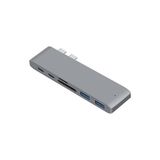 Mobitell 6 In 1 Type-C Hub SD / Micro SD Kart Okuyucu USB 3.0
