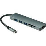 Mobitell Type-C To 3xUSB 3.0 4K Ultra HD HDMI Sd Kart Girişli 6in1 Çevirici Hub Adaptör