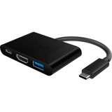 Mobitell Type-C To HDMI USB 3.0 3 in 1 Çevirici Dönüştürücü Adaptör