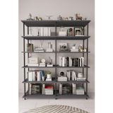 Mobitopya 150 cm Antrasit Kitaplık