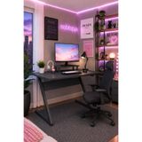 Mobitopya Alpha Oyuncu Masası Antrasit | Gaming ve Bilgisayar Masası 120x60x76 cm