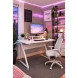 Mobitopya Alpha Oyuncu Masası Beyaz | Gaming ve Bilgisayar Masası 120x60x76 cm