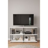 Mobitopya Çevir Kur 150 cm Tv Sehpası, Tv Ünitesi Beyaz