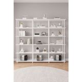 Mobitopya Çevir Kur 200 Cm Beyaz Kitaplık Bd 200*177*29 Cm