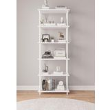 Mobitopya Çevir Kur 65 Cm Beyaz Kitaplık Bd 65*177*29 Cm