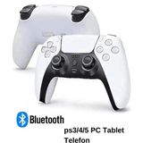 Mobixom 2li Paket T28 Bluetooth Oyun Kolu Ps4 Ps5 ve Pc Uyumlu Wireless Kablosuz Oyun Kolu Joystick - Beyaz