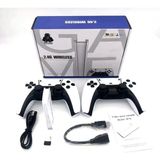 Mobixom 4K Game Stick Pro Oyun Konsolu | 20.000 Oyun Yüklü | 2 Adet Kablosuz Oyun Kolu | HDMI Tv Uyumlu Retro Oyun Seti - beyaz