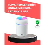 Mobixom H2O 300 ml Ulrasonik Araba - Oda Hava Nemlendirici Buhar Makinesi - Çok Renkli