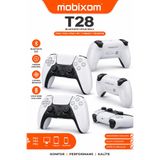 mobixom T28 Bluetooth Oyun Kolu PS3 / PS4 / PS5 / PC / Tablet / Telefon Uyumlu Kablosuz Gamepad