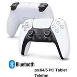 Mobixom T28 Bluetooth Oyun Kolu Ps4 Ps5 ve Pc Uyumlu Wireless Kablosuz Oyun Kolu Joystick - Beyaz