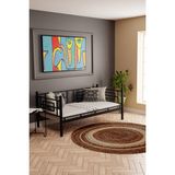 Moblay Larissa Daybed Sedir Karyola Siyah - 90 x 200 cm