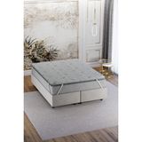 Mobpazar Antistatik Yatak Pedi, Ortopedik Yatak Pedi, Hypnoz Çift Taraflı Kullanım,rahat Uyku - 150 x 200 cm