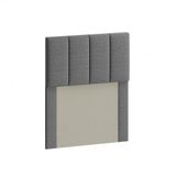 Mobpazar Capella Baza Başlığı 90X100 Cm Antrasit Tek Kişilik