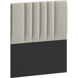 Mobpazar Modern Tasarımlı Yatak Başlığı Lotus Başlık Krem 100x100 cm Suntalam Malzemeden - 100 x 100 cm