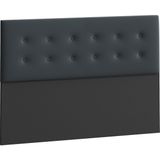 Mobpazar Yatak Başlığı, Belgrad Başlık Antrasit, 150 cm - 150 x 100 cm
