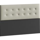Mobpazar Yatak Başlığı, Belgrad Başlık Krem, 120 cm - 120 x 100 cm