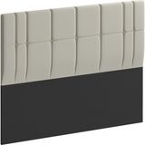 Mobpazar Yatak Başlığı, Lidya Başlık Krem, 120 cm - 120 x 100 cm