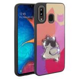 Moby Shop Galaxy A20 Kılıf Parlak Simli Ve Şirin Hayvan Figürlü Whimsy Premium Silikon Kapak