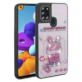 Moby Shop Galaxy A21s Kılıf Parlak Simli Ve Şirin Hayvan Figürlü Whimsy Premium Silikon Kapak