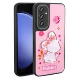 Moby Shop Galaxy A24 Kılıf Parlak Simli Ve Şirin Hayvan Figürlü Whimsy Premium Silikon Kapak