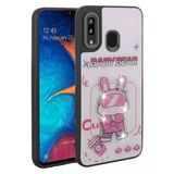Moby Shop Galaxy A30 Kılıf Parlak Simli Ve Şirin Hayvan Figürlü Whimsy Premium Silikon Kapak