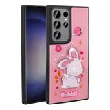 Moby Shop Galaxy S22 Ultra Kılıf Parlak Simli Ve Şirin Hayvan Figürlü Whimsy Premium Silikon Kapak