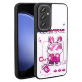 Moby Shop Galaxy S24 Plus Kılıf Parlak Simli Ve Şirin Hayvan Figürlü Whimsy Premium Silikon Kapak