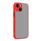 Moby Shop İphone 13 Mini Kılıf Kenarları Renkli Arkası Mat Rexa Premium Silikon Kapak