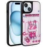 Moby Shop İphone 14 Kılıf Parlak Simli Ve Şirin Hayvan Figürlü Whimsy Premium Silikon Kapak
