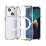 Moby Shop İphone 14 Kılıf Şeffaf Simli Ve Magsafe Özellikli Şık Dazzle Premium Sert Silikon Kapak