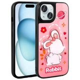 Moby Shop İphone 15 Kılıf Parlak Simli Ve Şirin Hayvan Figürlü Whimsy Premium Silikon Kapak