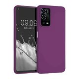 Moby Shop Oppo A55 4G İle Uyumlu Kılıf Esnek Leger Silikon Kapak