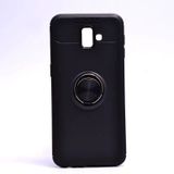 Moby Shop Samsung Galaxy J6 Plus Ultra Koruma Sağlayan Stand Özellikli Ringguard Yüzüklü Silikon Kılıf