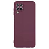 Moby Shop Samsung Galaxy M22 Kılıf Kılıf İçi Kadifeli Esnek Kadifon Lansman Premium Silikon Kılıf