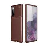 Moby Shop Samsung Galaxy S20 Fe Kılıf Karekarbon Desenli Şık Ve Dayanıklı Torvex Premium Silikon Kapak