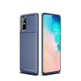 Moby Shop Samsung Galaxy S20 Plus Kılıf Karekarbon Desenli Şık Ve Dayanıklı Torvex Premium Silikon Kapak