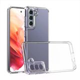 Moby Shop Samsung Galaxy S21 Fe Kılıf Tam Koruma Sağlayan Ultra Sağlam Glazarm Premium Şeffaf Sert Silikon Kapak