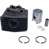 Mobylette Airsal 39Mm Çift Sekman Silindir Piston Set