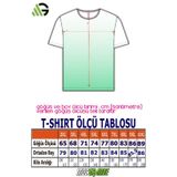 Moc Grande 11100 Büyük Beden Basic Saks Erkek T-shirt