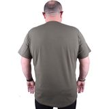 Moc Grande 11160 Büyük Beden Haki Erkek T-shirt