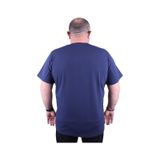 Moc Grande 11170 Büyük Beden Basic Marin Erkek T-shirt
