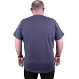 Moc Grande 11170 Büyük Beden Füme Erkek T-shirt