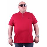 Moc Grande 11500 Büyük Beden Basic Bordo Erkek T-shirt